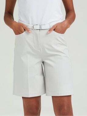 PING New Women’s size 8 Vic Ladies Performance Shorts - Pebble